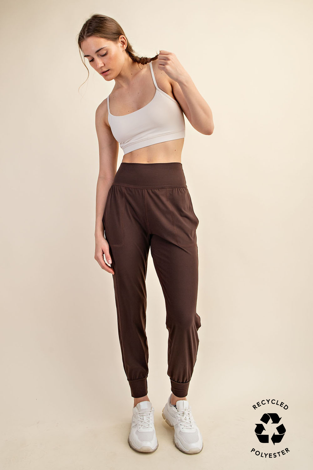 BUTTER SOFT JOGGERS W/POCKETS Expresso and Navy