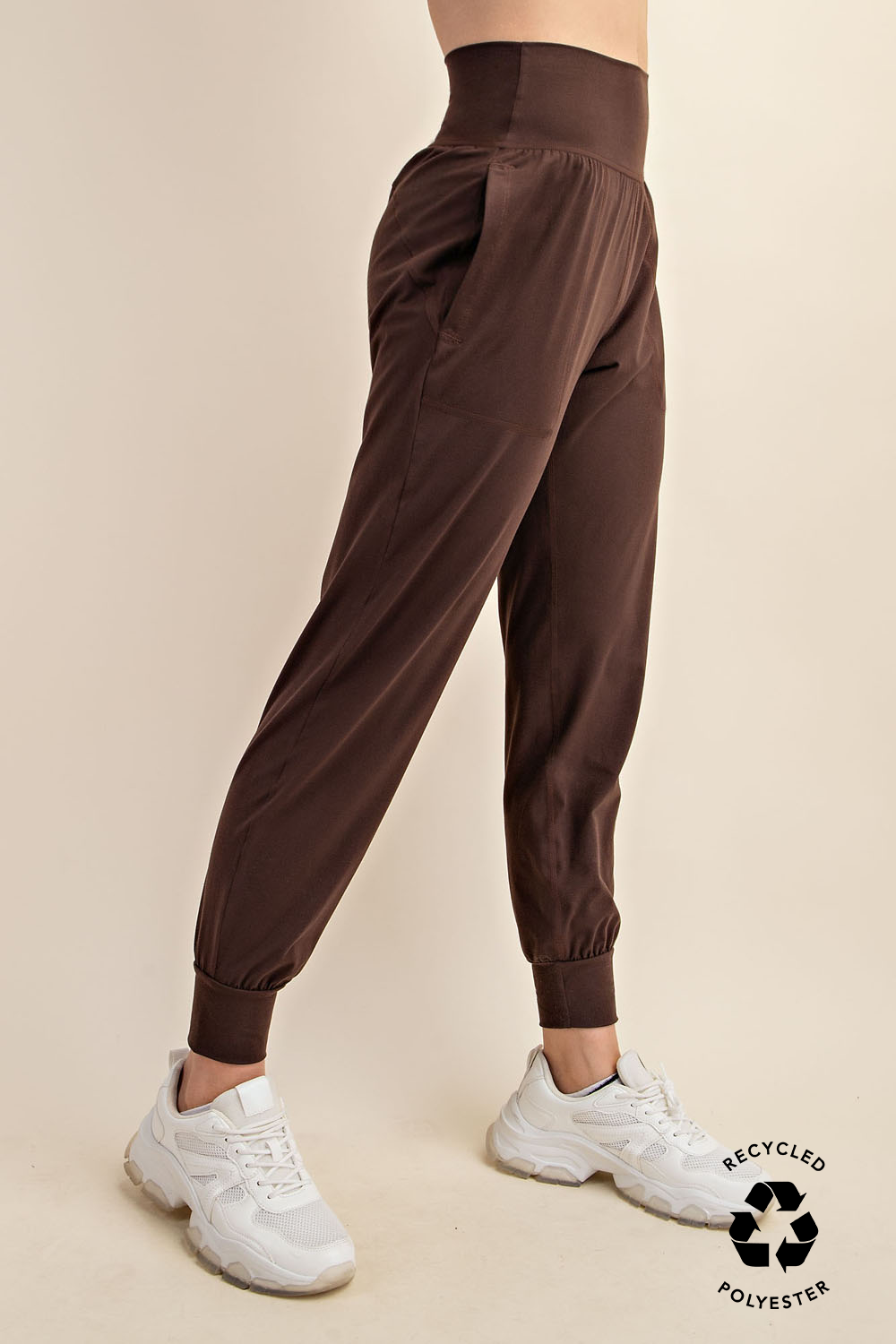 BUTTER SOFT JOGGERS W/POCKETS Expresso and Navy