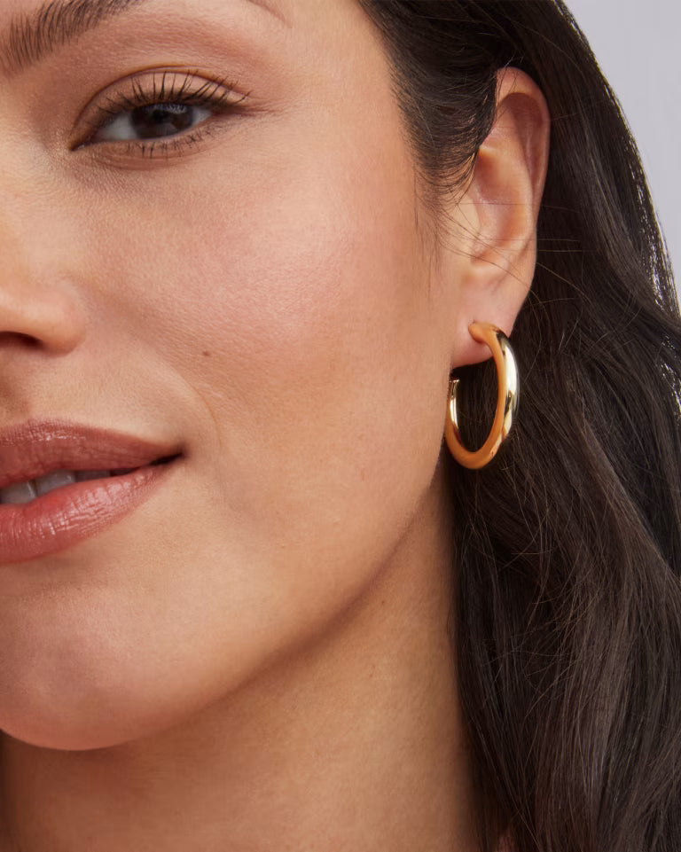 Kendra Scott -Colette Hoop Earrings in Gold