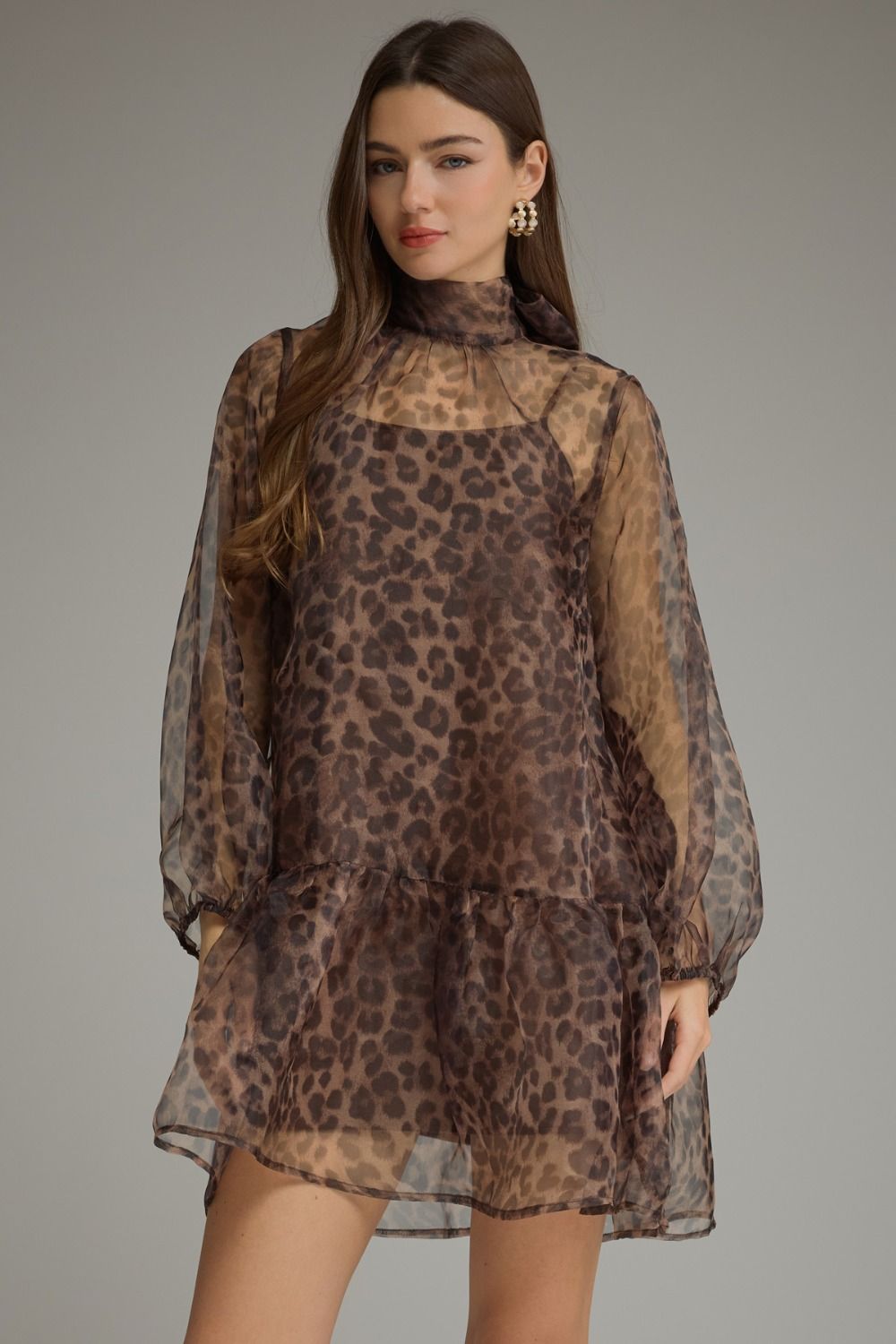 Leonora Leopard Dress