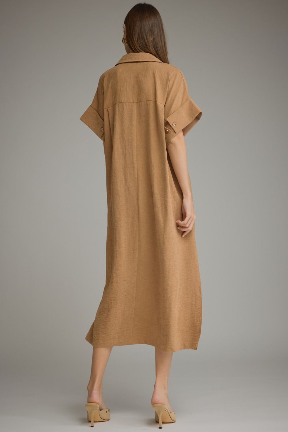 Camilla Camel Dress