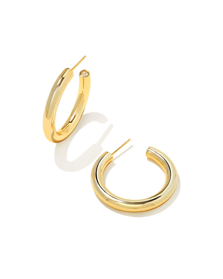 Kendra Scott -Colette Hoop Earrings in Gold