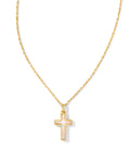 Kendra Scott Cross Gold Pendant Necklace
